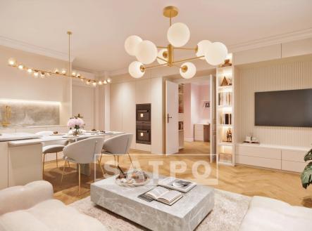 Prodej bytu, 3+kk, 97 m²