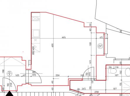 Pronájem bytu, 1+kk, 29 m²