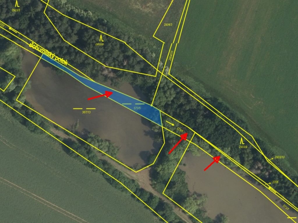 Dražby specifického pozemku 21 589 m², Jevany