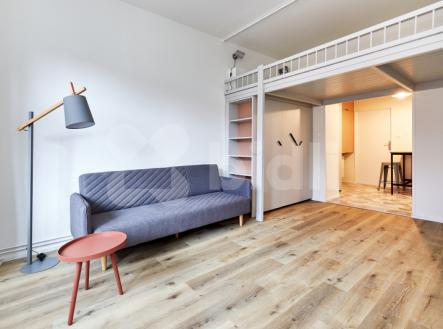 Pronájem bytu, 1+kk, 32 m²