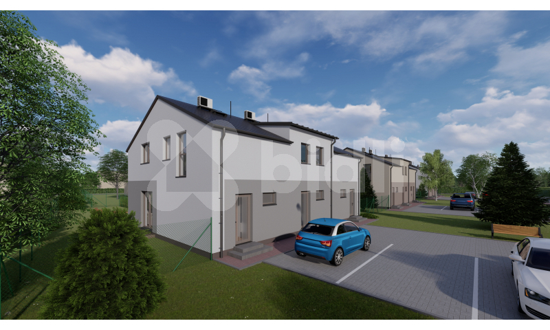 Mezonet, krajní bytová jednotka 3+KK, 86 m2, zahrada 177 m2