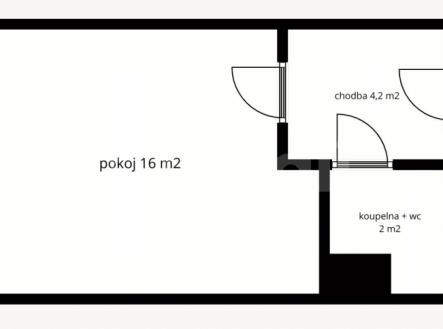 Prodej bytu, 1+kk, 23 m²