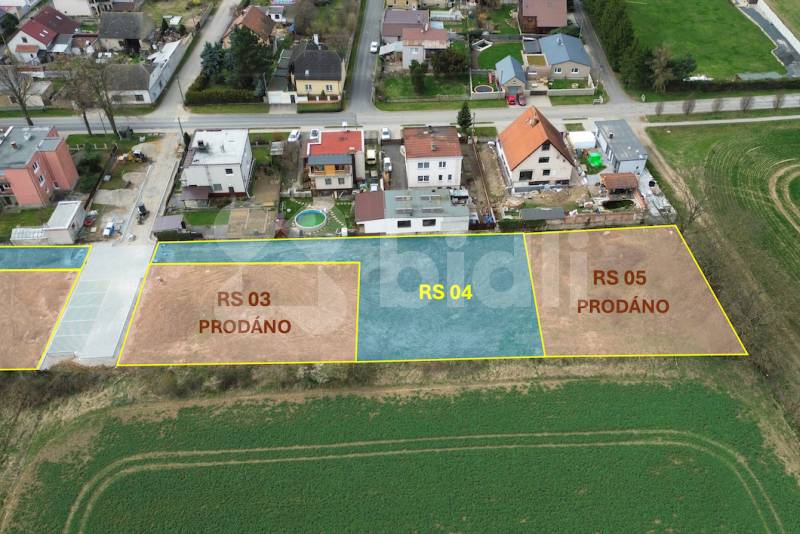 Prodej stavebního pozemku RS 01, 811 m2, Rezidence V Zahradách,  Družec