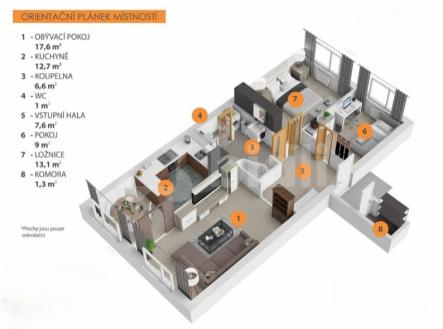 Prodej bytu, 3+1, 67 m²