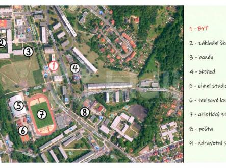 Prodej bytu 2+1, 62 m2, DV, Klášterec nad Ohří, ul. 17. listopadu