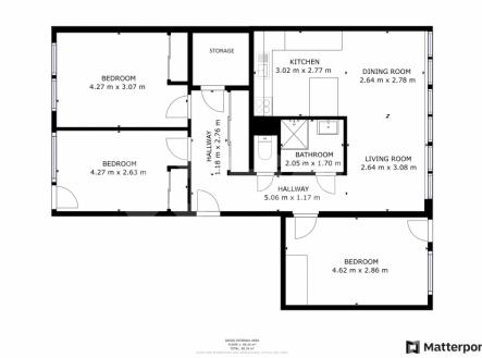 Prodej bytu, 3+1, 92 m²