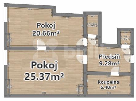 Prodej bytu, 2+kk, 65 m²