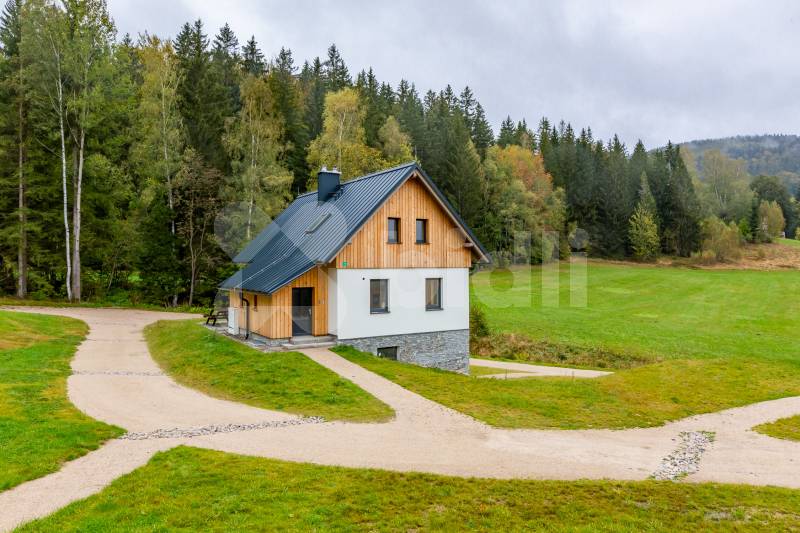 Prodej rekreační chaty 4+kk Smržovka Jizerské hory