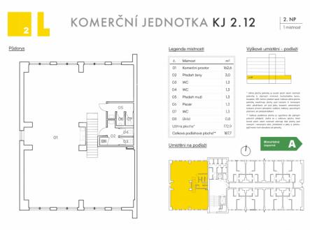 Prodej - kanceláře, 173 m²