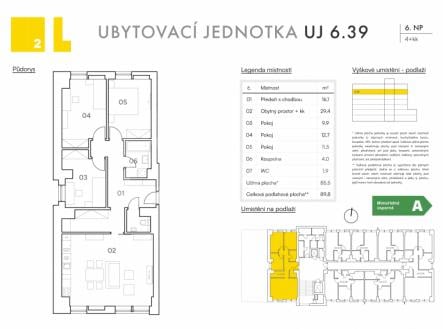 Prodej bytu, 4+kk, 90 m²