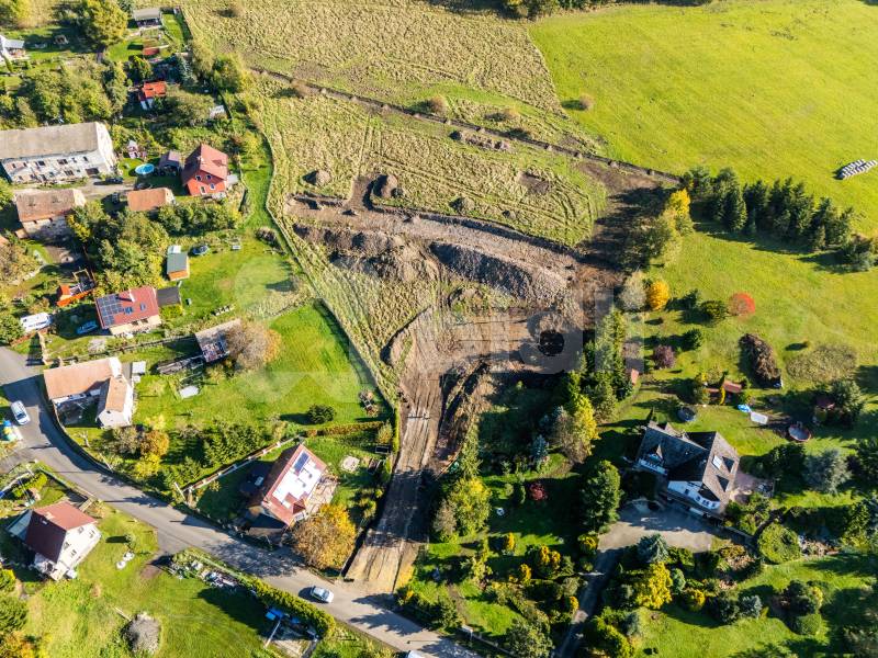 Prodej pozemku pro výstavbu RD v Chuderovci okr. Ústí nad Labem