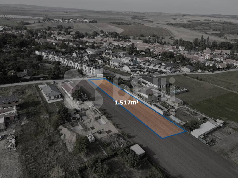Na prodej stavební pozemk 1 517 m2, Syrovice - Klínek