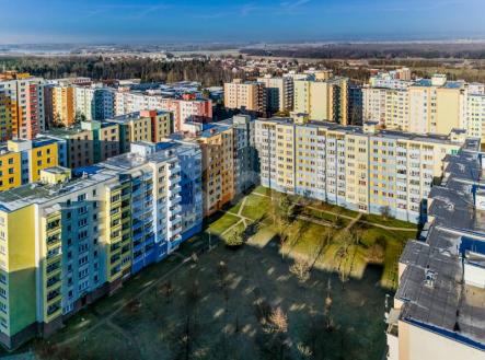 Prodej družstevního bytu 3+1 na Máji v Českých Budějovicích