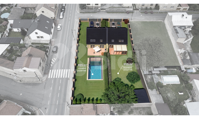 Prodej novostavby RD, 5+kk, 136m2, pozemek 655m2, Pletený Újezd