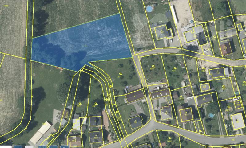 Prodej pozemku Štítina 3 178 m2