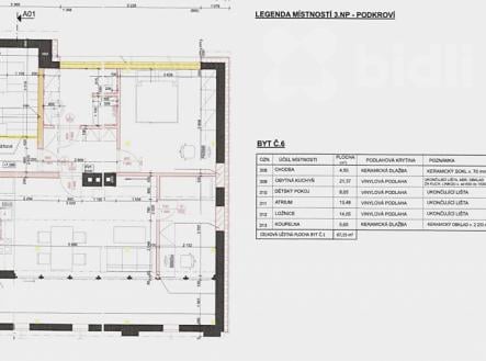 Pronájem bytu, 3+kk, 71 m²