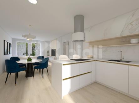 Prodej bytu, 3+kk, 91 m²