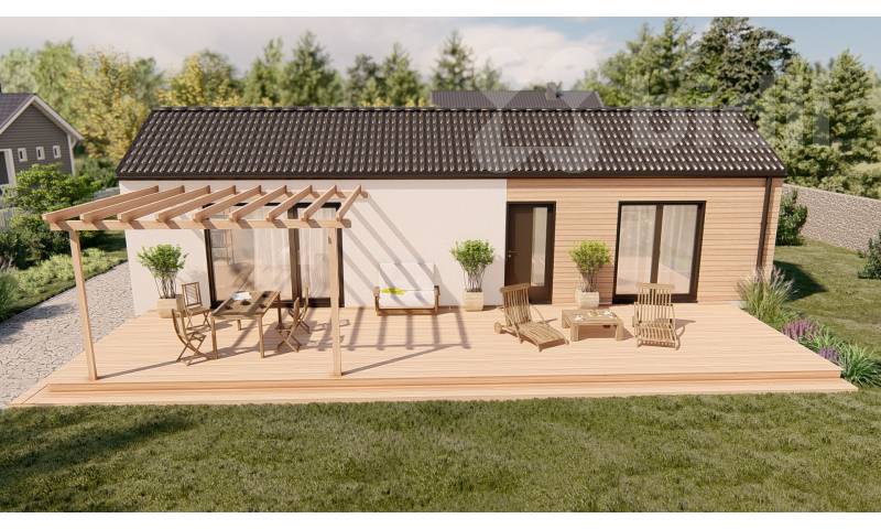 Prodej rodinného domu na klíč, 45m2, pozemek 878m2