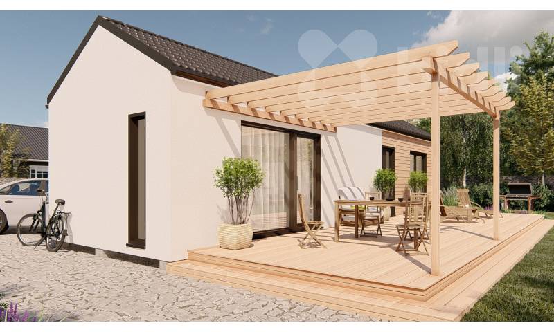 Prodej rodinného domu na klíč, 45m2, pozemek 878m2