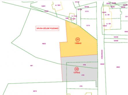 Prodej pozemku pro bydlení, 1 374 m²