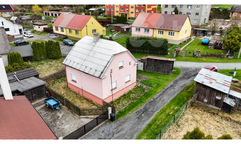 Rodinný dům, Dětřichov nad Bystřicí okres Bruntál.