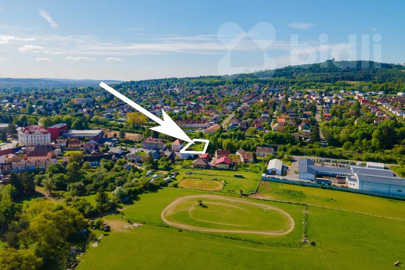 Pozemek pro výstavbu bytového domu 615m2