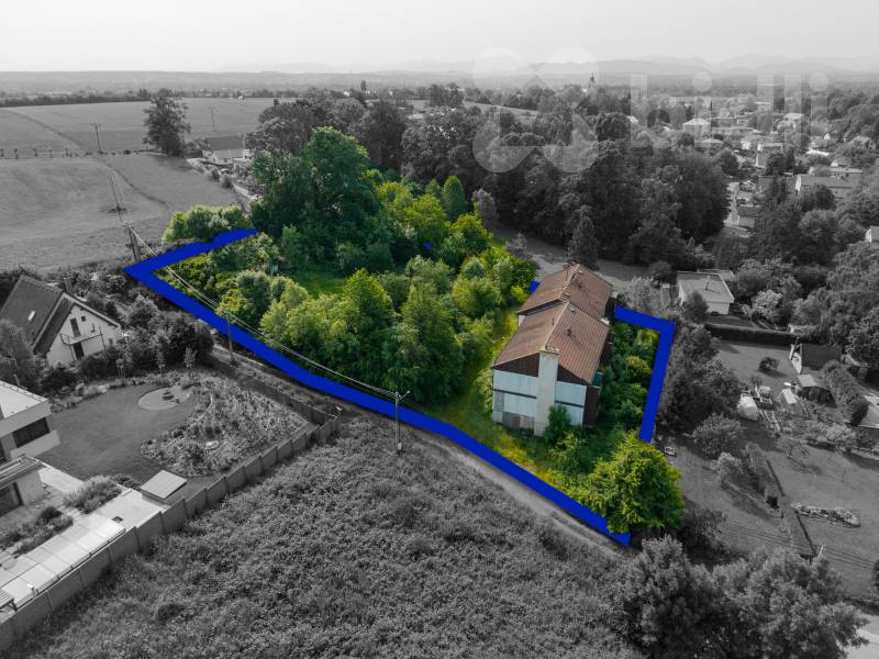 Prodej stavebního pozemku, 3986 m&#178;, Jistebník