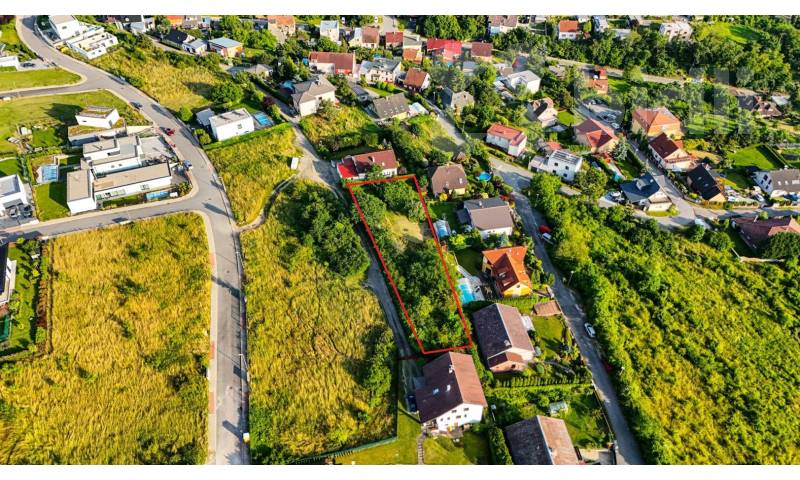 Prodej stavebního pozemku 1257 m2, Beroun - Na Cibulce