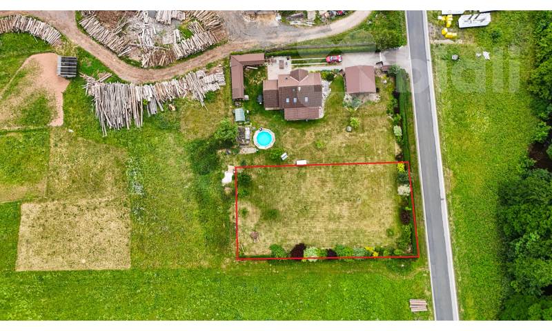 Prodej stavebního pozemku 1400 m2, Prosečné