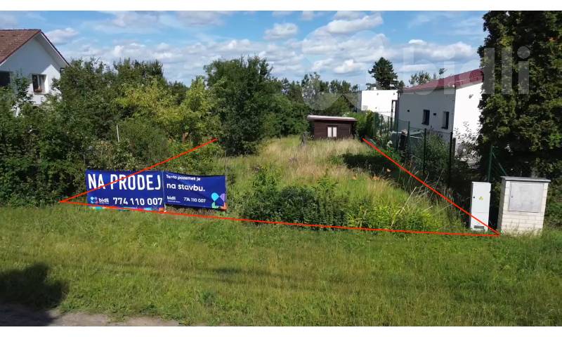 Prodej stavebního pozemku 793 m2, Brno Přízřenice. ul. Moravanské lány