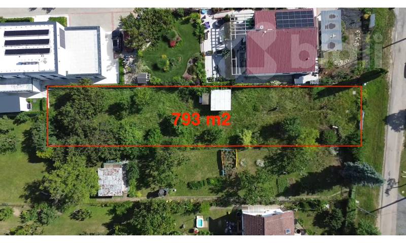 Prodej stavebního pozemku 793 m2, Brno Přízřenice. ul. Moravanské lány