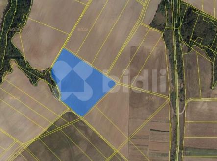 Prodej pozemku, zemědělská půda, 37 457 m²
