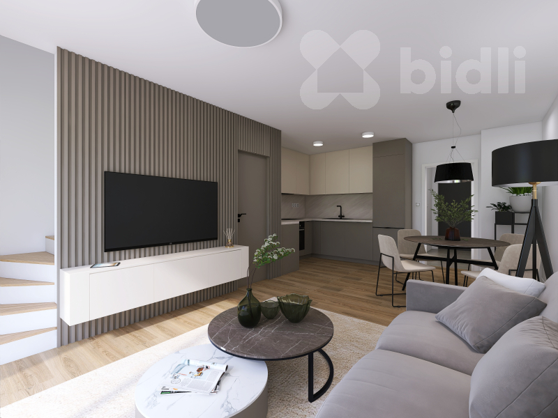 Mezonet, bytová jednotka 3+KK, 86 m2, zahrada 100 m2