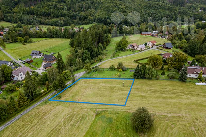 Prodej, pozemek 2.193 m2, Dolní Lomná