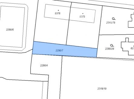 Prodej pozemku, zahrada, 394 m²