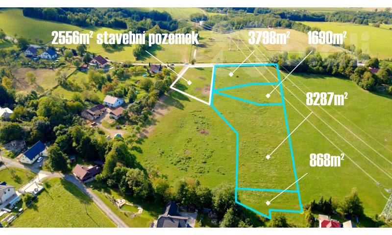 Guty - horní pozemek