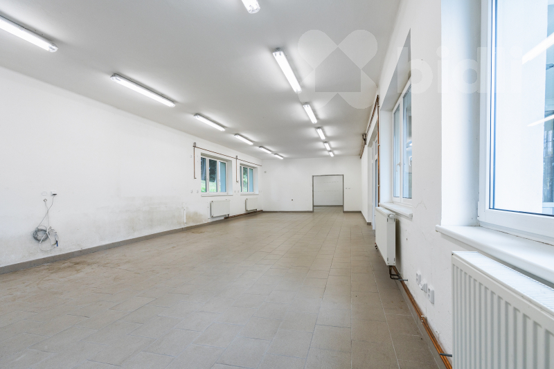 Prodej komerčního prostoru (670 m&#178;) s velkým pozemkem v Dolní Kalné