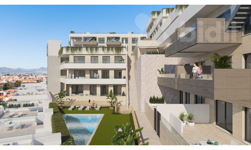 Prodej apartmánu v novostavbě, od 79 m2- Španělsko oblast Águlis