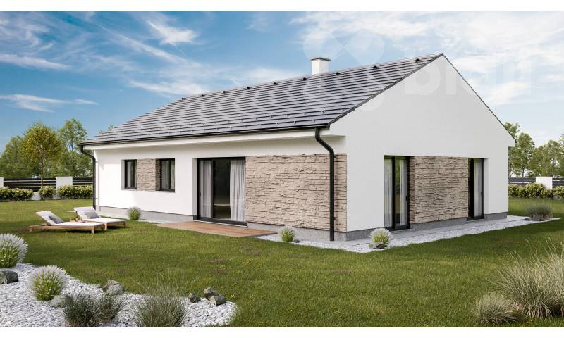 Novostavba rodinného domu 4+kk, Květnová, Ostrov Květnová