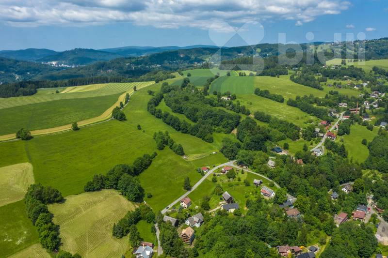 Prodej pozemku 3 867 m2 - Zlatá Olešnice (okres Jablonec nad Nisou)