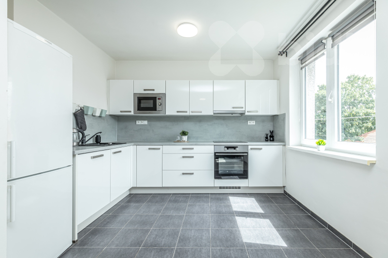 Byt 3+kk po rekonstrukci, s klimatizací, sklepem a dvojgaráží, Budihostice