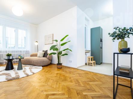 Prodej bytu 1+1, 46 m2 - Praha 7, Letná, ul. Dobrovského