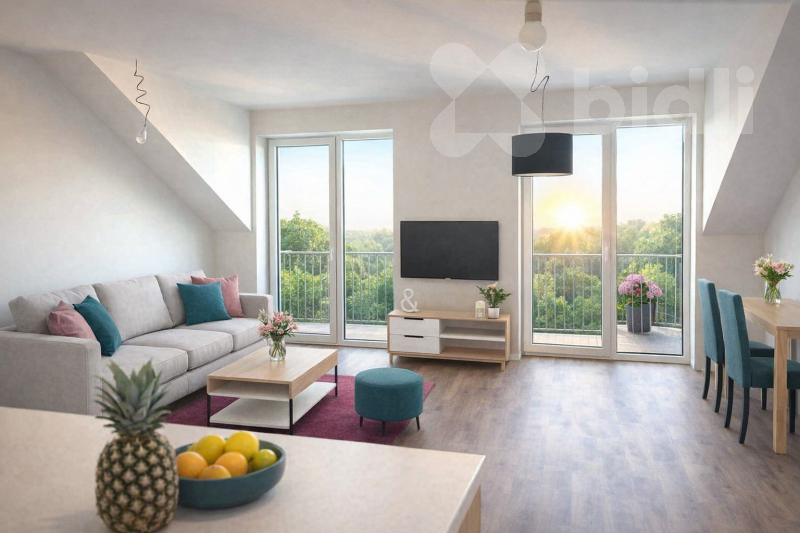 Moderní investiční byt 2+kk s balkonem v Českém Brodě