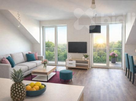 Prodej bytu, 2+kk, 70 m²