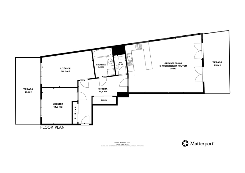 Prodej bytu 3+kk, OV, 137 m2 - Olgy Havlové, Praha 3