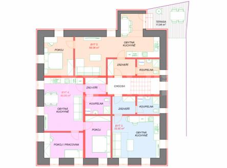 Prodej nájemního domu, 474 m²