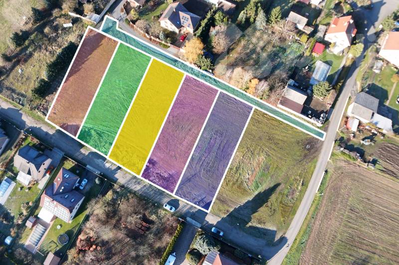 Prodej stavebního pozemku 820 m&#178; Malý Újezd