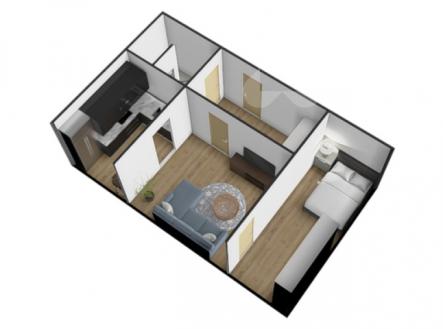 Prodej, byt 2+1, Jablunkov, ul. Mlýnská