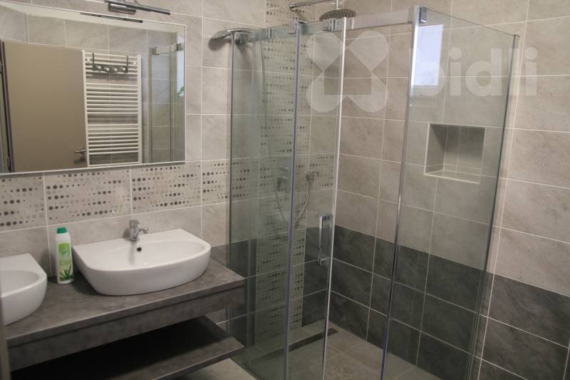 Pronájem kompletně vybaveného rodinného domu 3+1 s parkováním, vlastní garáží  a zahrádkou