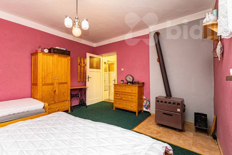 Exkluzivní prodej rekreační dům 4+kk, pozemek 419 m2, Újezd u Svatého Kříže